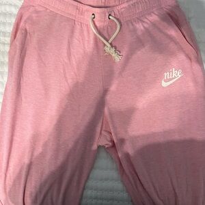 Nike Women's Pink Sweatpants